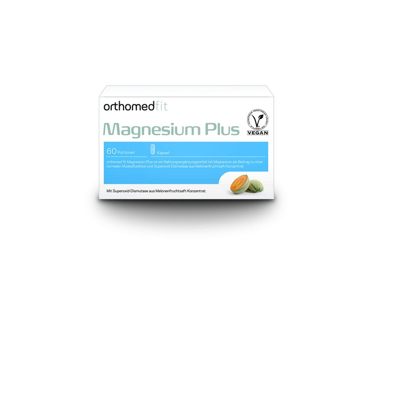 orthomed fit Magnesium Plus 60 veg. Kapseln (41,4g) (vegan)