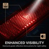 XFANLA Rear bumper Reflector For Acura MDX 2010-2013 Red Light