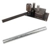 Manual Rebar Bender Tool, 4-14mm Capacity for Steel Bar &