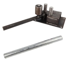 Manual Rebar Bender Tool, 4-14mm Capacity for Steel Bar & Rebar, Medium Size, Industrial-Grade Metal Forming & Bending for DIY/Workshop