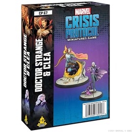 Atomic Mass Games , Doctor Strange & Clea, Miniatures Game, Ages 14+, 2 Players, 45 Minutes Playing Time, Multicoloured, FFGCP67