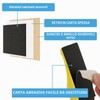 LONGERSIZHAN 100Fogli Carta Vetrata Abrasiva 120-5000, 9x3cm, Umido/Secco