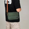 Tourbn TOURBON Waterproof Canvas Bicycle Pannier Bag Handlebar Bag Green