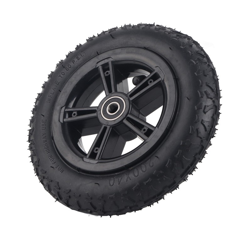 8in Electric Scooter Tire with Wheel Hub Inflation E‑Bike Rubber
