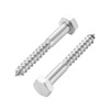 3/8×6'' (6 Pack) Hex Head Lag Screws Bolts with Washers,