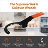 XMXW Universal Sink Drain Wrench, 4 6 8 Tab Locknut