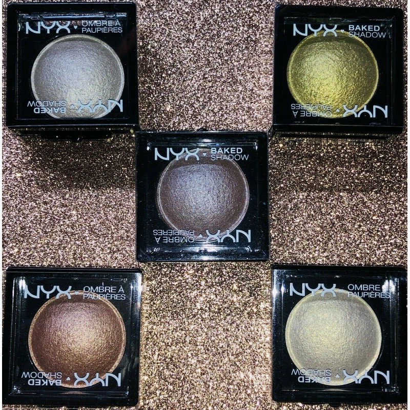 NYX Baked Shadow Eyeshadows Makeup 5 Different Shades to Choose