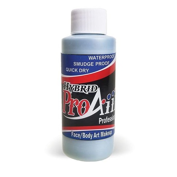 ProAiir Face and Body Painting Makeup - 2oz (60ml) Zombie