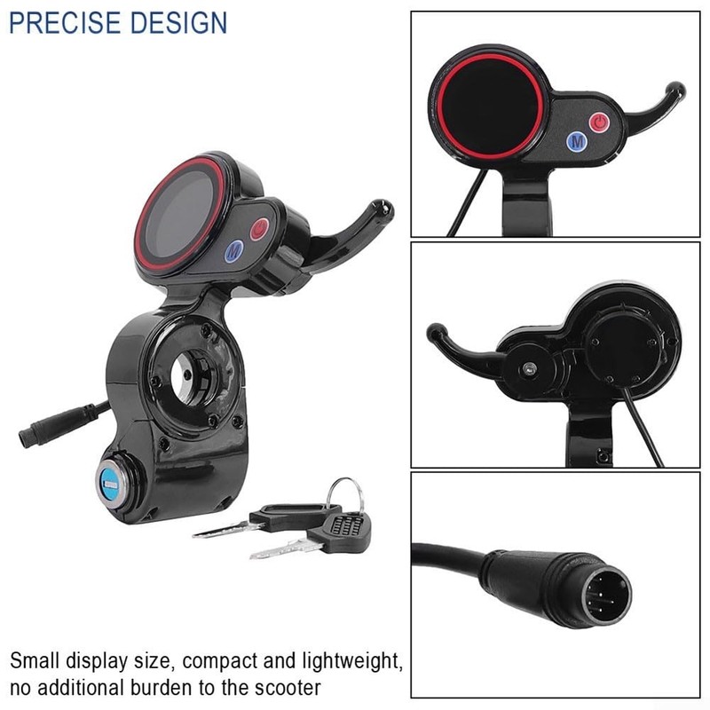 Electric Scooter LCD Display for H5 Electric Scooter Thumb Throttle