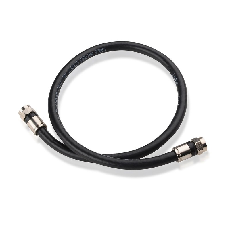 Cable Matters Paquete de 3 cables coaxiales blindados cuádruples CL2