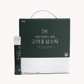 Myomidam 묘미담 6년근 에브리데이 365 고려 홍삼 스틱 1000g (10g x 100입) 1세트 Myomidam 6-Year-Old Everyday 365 Korean Red Ginseng Stick 1000g (10g x 100 sticks) 1 Set