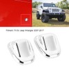2pcs Car Windshield Wiper Spray Nozzle Trim Cover Protector Fit