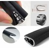 Edge Trim Black Small Fits Edge 1/16 to 1/8 Inch