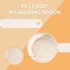 MSBC Melamine Pet Food Scoop, Cat Food Measuring Cups, Comfortable