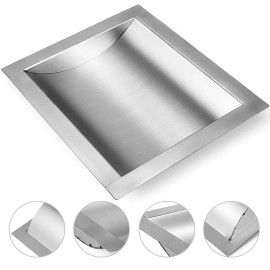 Unbranded BENTISM 304 Stainless Steel Drop-In Deal Tray 12" (w) x 10" (d)