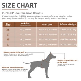 PUPTECK Soft Mesh Dog Harness and Leash Set Pet Puppy Cat Comfort Padded Vest No Pull Harnesses, Blue&Brown, M