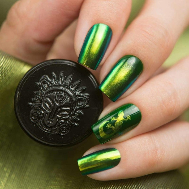 Whats Up Nails - Lizard Vinyl Stencils for Nail Art