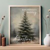 Have Yourself A Merry Little Christmas Print, Retro Lighted Winter