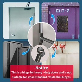 AEMIDAY AEMIDAY Heavy Weight.134 &.180 Gauge Commercial Door Hinge Adjustment Tool, Hinge Bender Wrench for Gap Adjusting, Professional Locksmith Kit