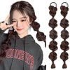 fogman Hair Extensions Braid Color Wig Twin Cute Hair Set