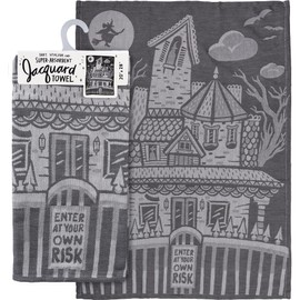 Primitives by Kathy Enter at Your Own Risk Home Décor Kitchen Towel