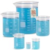 Karter Scientific, 3.3 Boro, Griffin Low Form, Glass Beaker Set