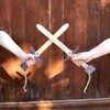 Wooden Toy Pretend Play Sword for Kids | 2 Pack