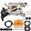 CADUFUELLY C1M-EL37B Carburetor Carb Gas Chainsaw with Air Filter Tune