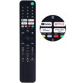 Universal Remote Control for All Sony TV Remote, Compatible with All Sony Bravia TV Remote for Sony Smart TV XR/XBR/KD/K Series 4K LED OLED Google/Android TVs with Voice Control