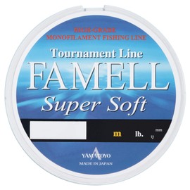YAMATOYO, Nylon Line, Femel, Super Soft, 322.8 ft (150 m), No. 8, 35lb, Pearl Blue