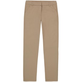 IZOD girls School Uniform Stretch Twill Skinny Casual Pants, Khaki, 20 Plus