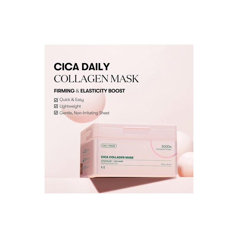 VT Cosmetics [VT Cosmetics]Cica Collagen Mask (30ea)