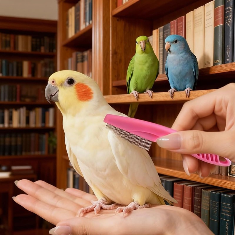 3 Pcs Flea Comb,Lice Comb Pet Hair Cleaning Grooming Set,