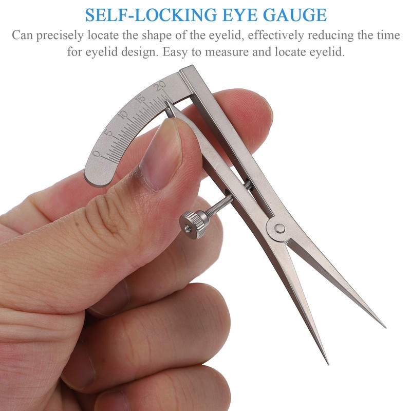 TOYMYTOY Castronomius Stainless Steel Caliper Double Eyelid Designer Measuring Eyelid