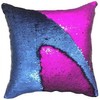 MOCOFO 4 Pack Glitter Sequins Pillow 16X16'' Decorative Pillow Cover