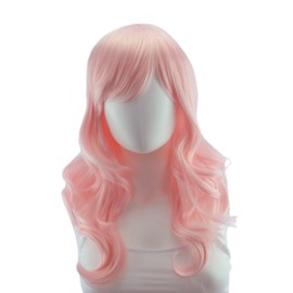 Epic Cosplay Hestia Fusion Vanilla Pink Curly Wig 22 Inches (08FVP)