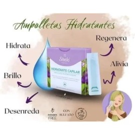 Hidratante Capilar Ampolletas Revitalizadora Sheló Nabel 2pz