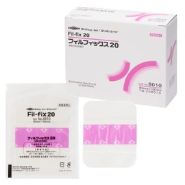 ミリオンエイド フィルフィックス20 80×100mm 50枚 フィルムドレッシング 滅菌 個包装 防水 YB-258010