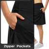 Women Skorts Skirts with Zipper Pockets,Athletic Golf Tennis Swim Skirts