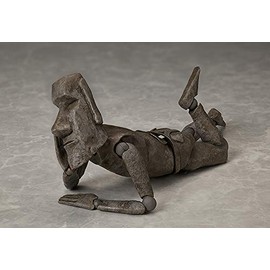 figma Table Art Museum Branch Moai Statue Non-Scale Plastic Painted Action Figure Resale F51118