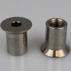 Pack of 10 Sleeve Nuts M10 x 20 with Countersunk
