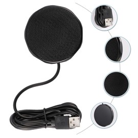 Ciieeo 360° Pickup Condenser Mic for Laptop Conference Room Microphone for Video Calls Business Meetings