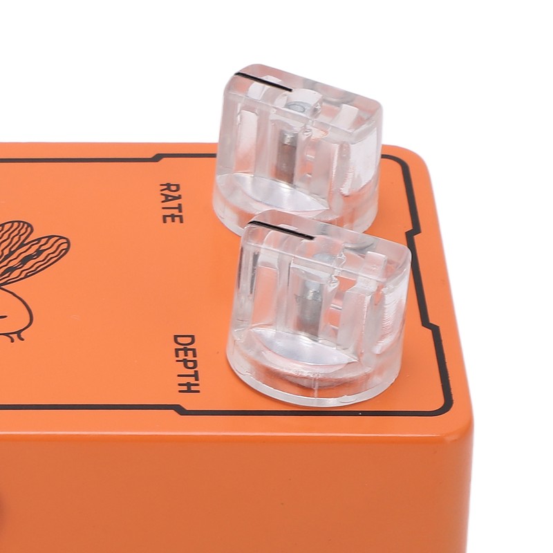 Phase Effect Metal Rate Depth Knobs Guitar Monoblock Phaser Pedal