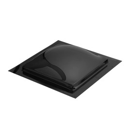 ToughGrade 14" x 14" RV/Camper Dome Skylights | Acrylic Replacement Skylights | RV Skylight for Camper Trailer, Motorhome, 5th Wheel (Smoke)