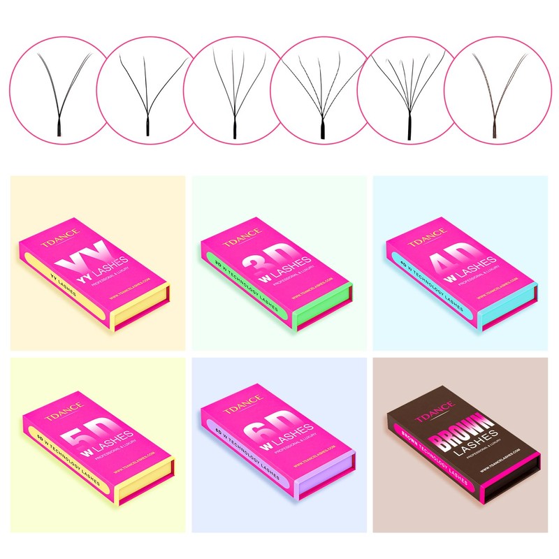 TDANCE YY Lash Extensions Premade Volume Eyelash Fans YY Lashes
