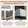 Nkiy Quen 2 Pack Insulation Window Air Conditioner Cover Set-Adjustable