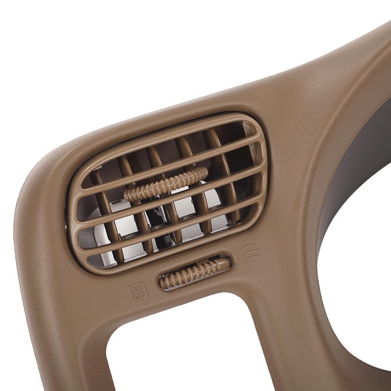 DOTCOM Dash Trim Bezel Cover Single Din Beige Compatible with