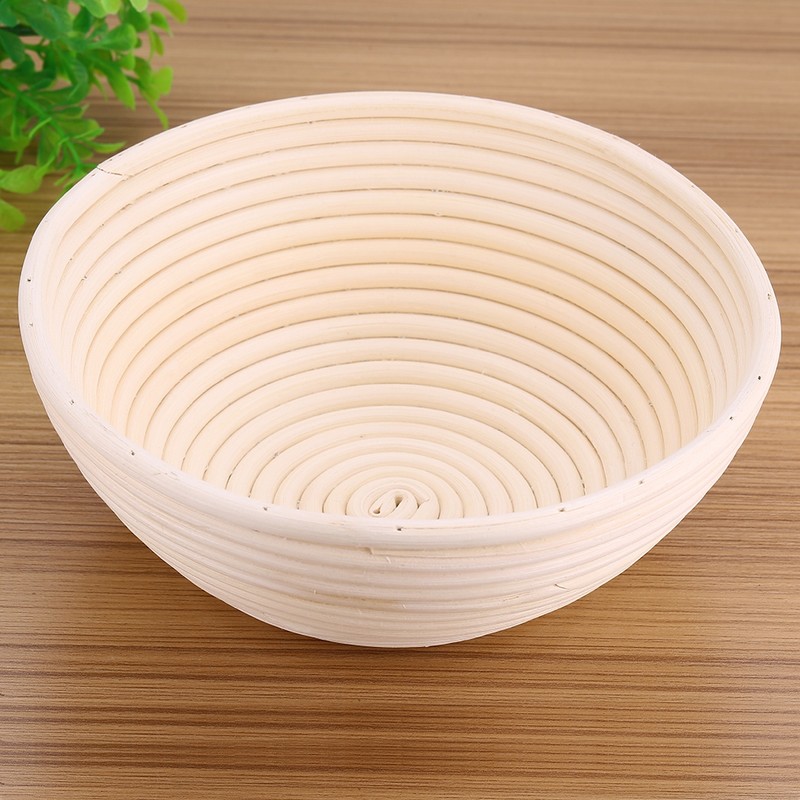 Handmade Unbleached Natural Cane Banneton Proofing Basket Dough Bread Baking