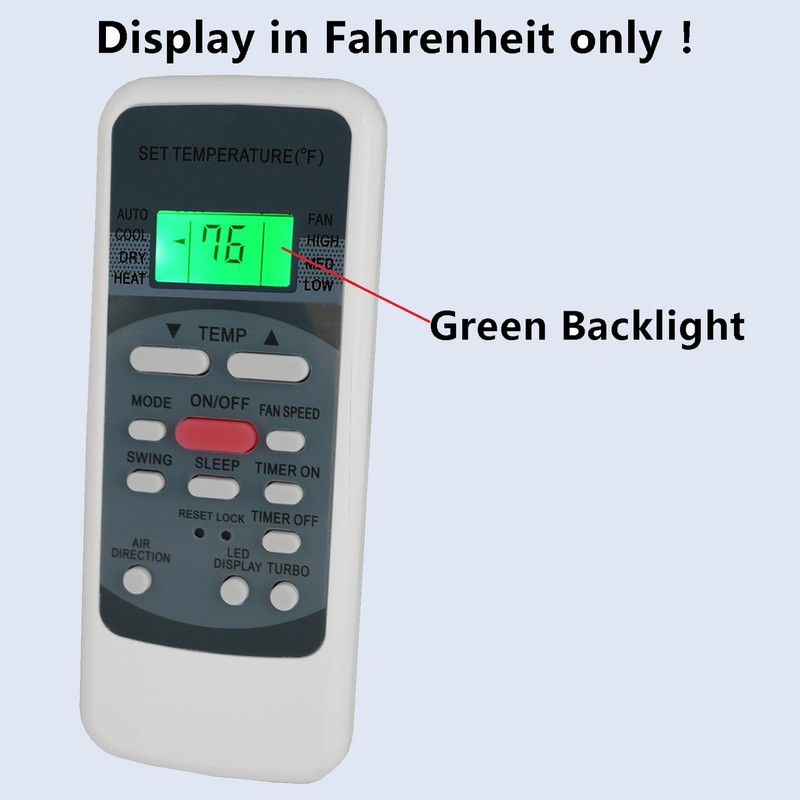 Replacement Remote Control Compatible for Premium RG51ME/EU TGM RG51ME/EU Air