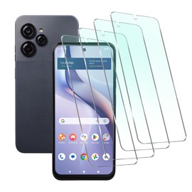 Tuxiwei [ 4-Pack For BLU View Speed Ultra 5G B1660V Tempered Glass Screen Protector, BLU View Speed Ultra HD Flim Protect Ultra Clear Anti-fingerprint | 9H Anti-Shatter | Bubble-Free Case Friendly